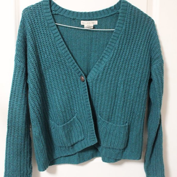 Green Knit Sweater - Picture 1 of 3
